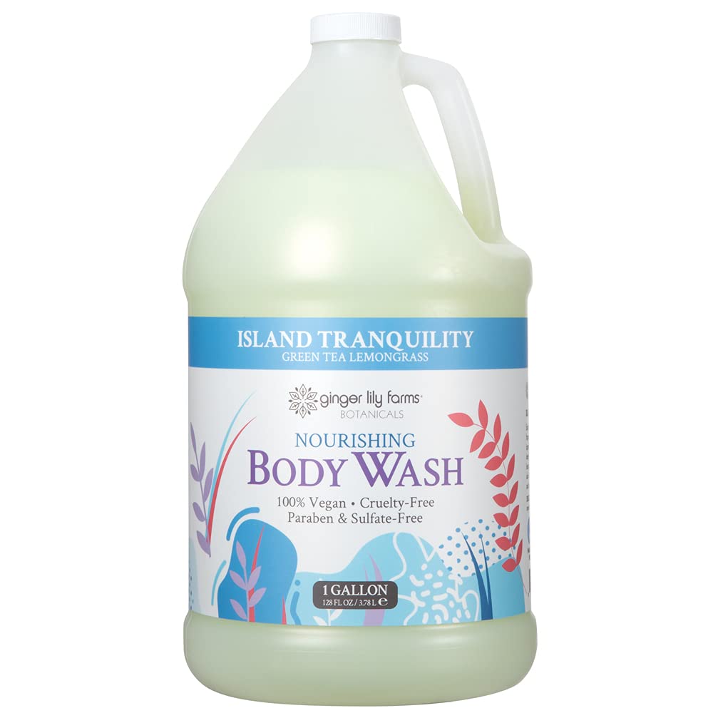 Botanicals Nourishing Body Wash, Island Tranquility, 100% Vegan & Cruelty-Free