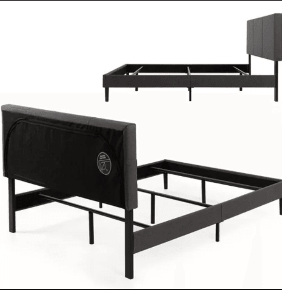 Zinus Cambril Upholstered Bed Frame, King
