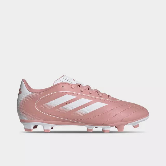 Adidas Goletto IX Firm/Multi-Ground Soccer Cleats, Men's 12.5, Women's 13.5, Wonder Mauve/Cloud White/Wonder Mauve