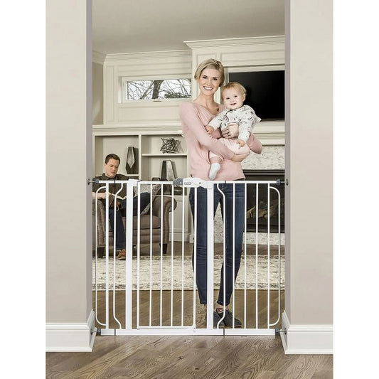 Regal Easy Step Widespan Extra-Tall Baby Gate 29-49-in x 36-in Tall, White 1154-EW-DS