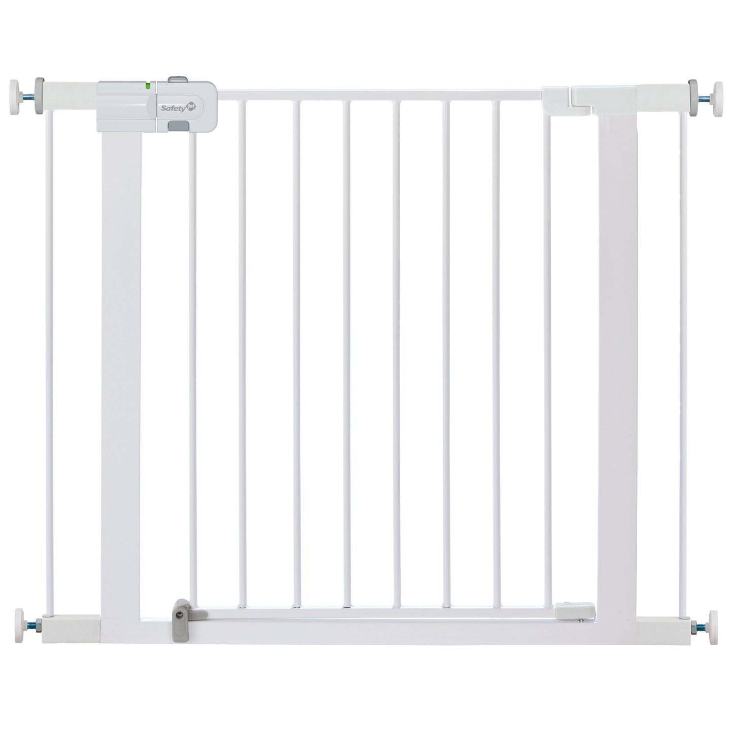 Safety 1st Easy Install Walk-Through Baby Gate 29-38"x28" White Metal