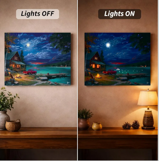 Artiluxy LED Canvass Wall Art 18"x 24"