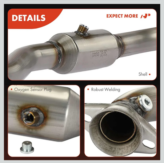 A-Premium Left and Right Catalytic Converter, E.P.A Compliant Compatible with Ford F-150 2004-2008 & Lincoln 2006-2008 Mark LT, 5.4L, RWD