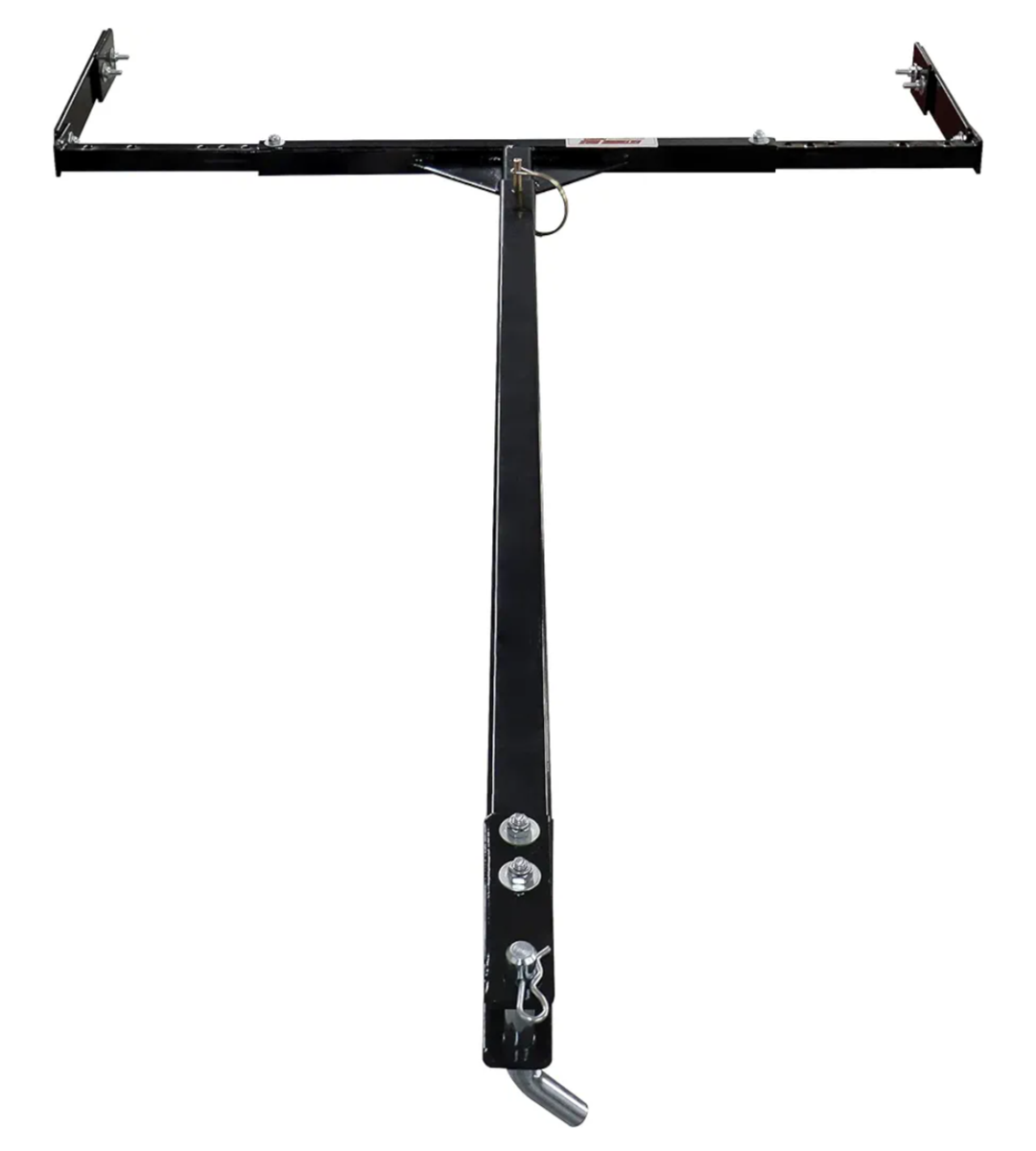 Extreme Max product page with a universal sled and accessory pin hitch on a white background