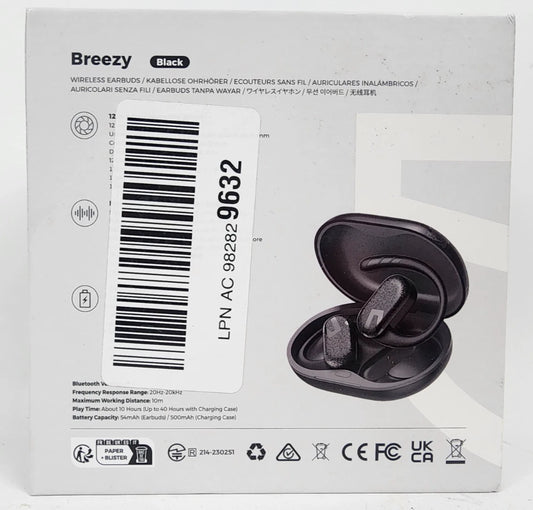 SoundPEATS Breezy Wireless Earphone Bluetooth 5.4 Earbuds Noise Reduction