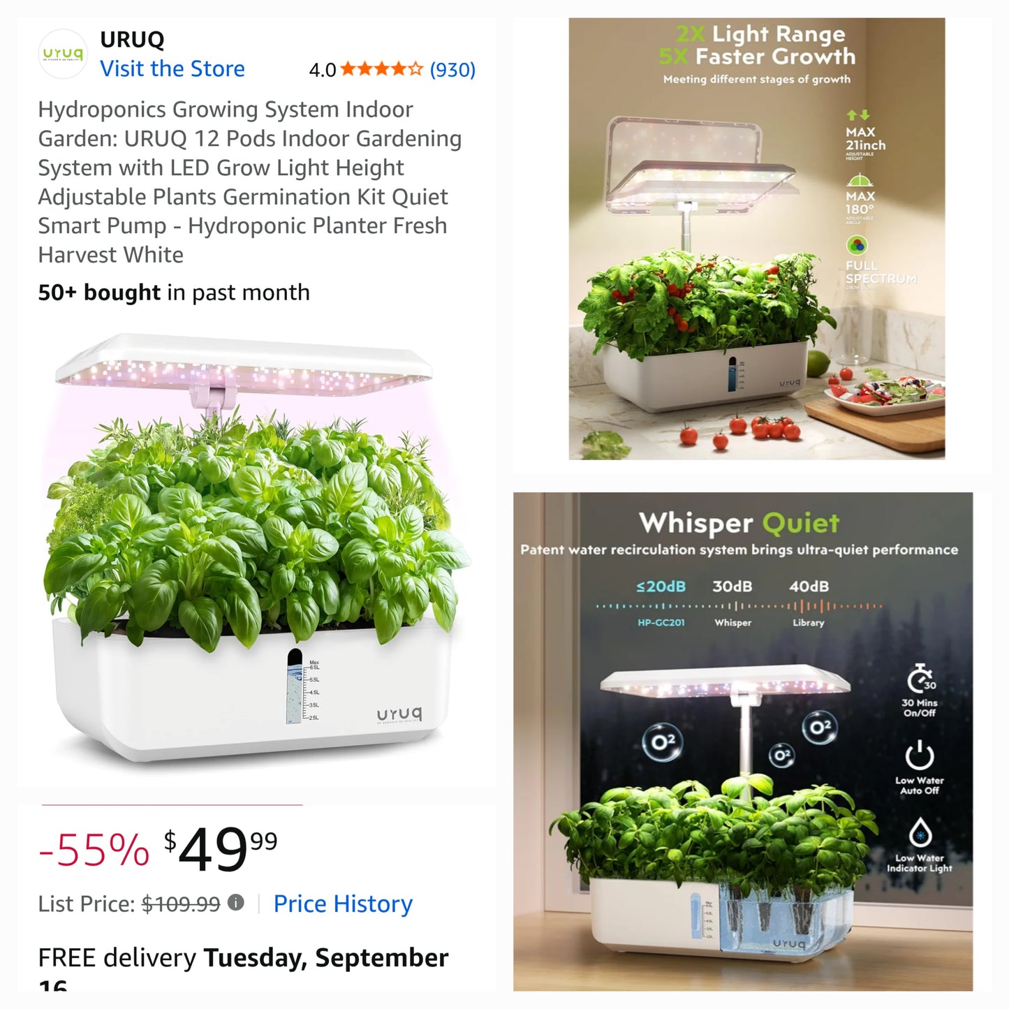 Hydroponic Indoor Growing System
