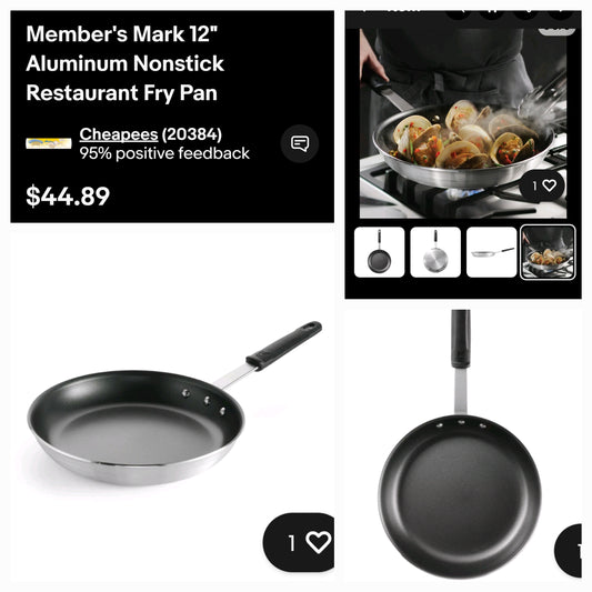 Maker's Mark 12" Nonstick Aluminium Frying Pan