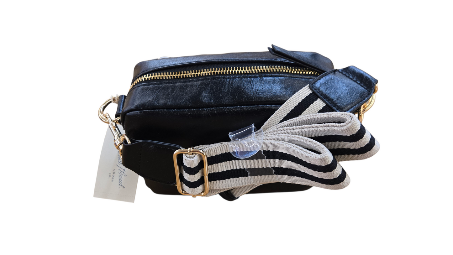 Universal Threads Checkered-Front Cross Body Messenger Bag