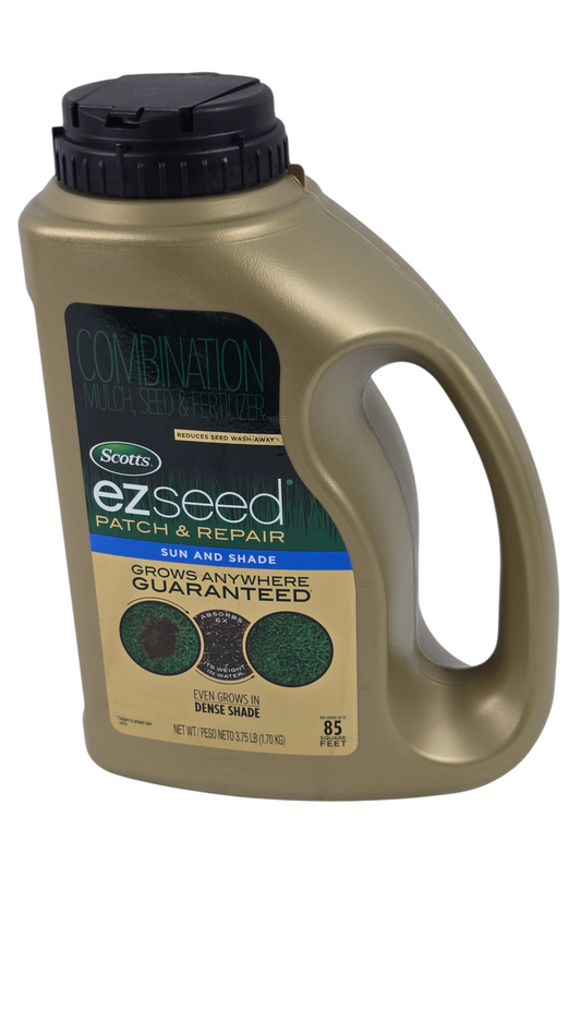 EZ Seed Patch and Repair Sun and Shade Grass Seed Fertilizer Combo, 3.75lbs