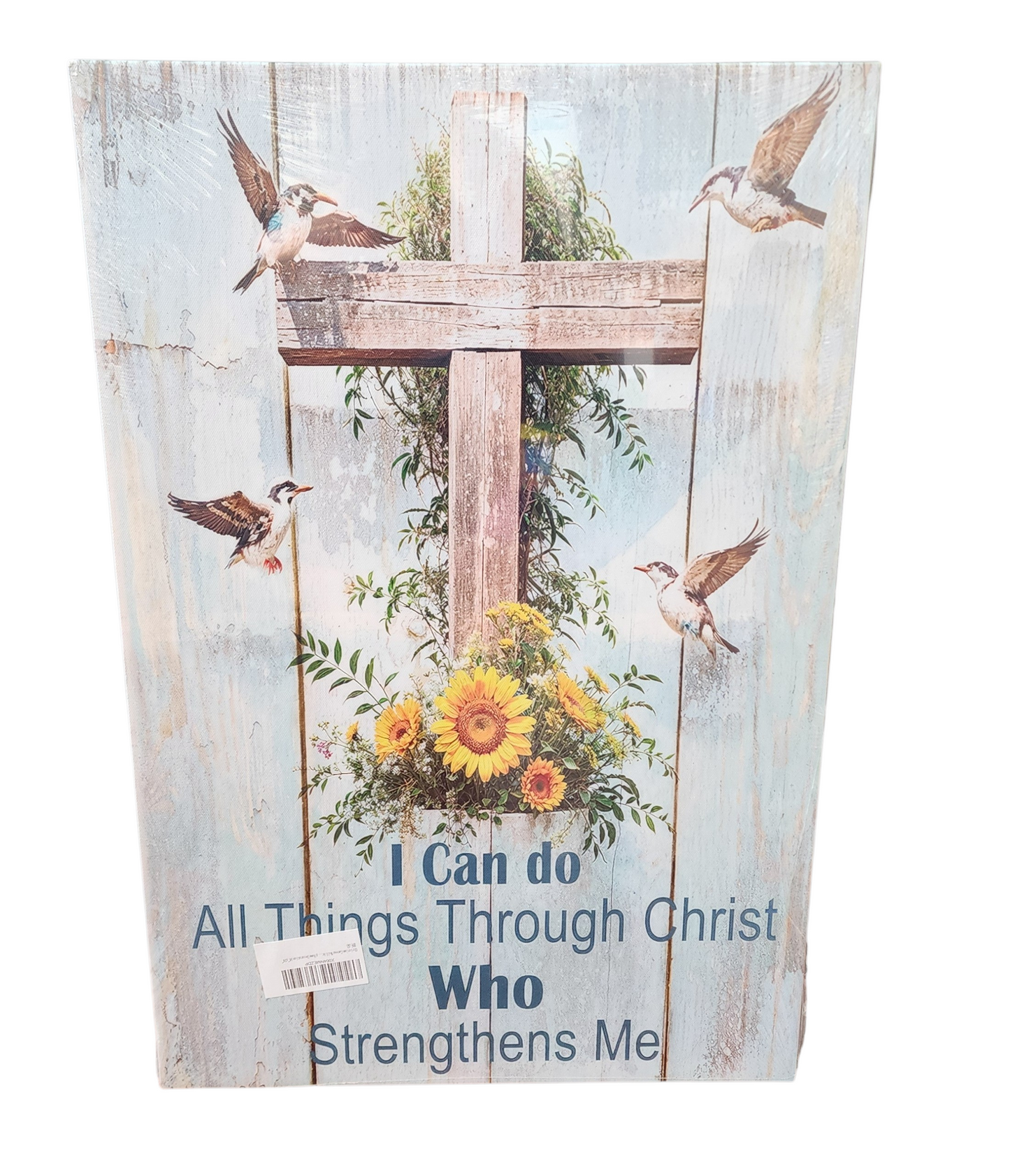 Christian Wall Art 16" x 24" I Can Do All Things Through Christ