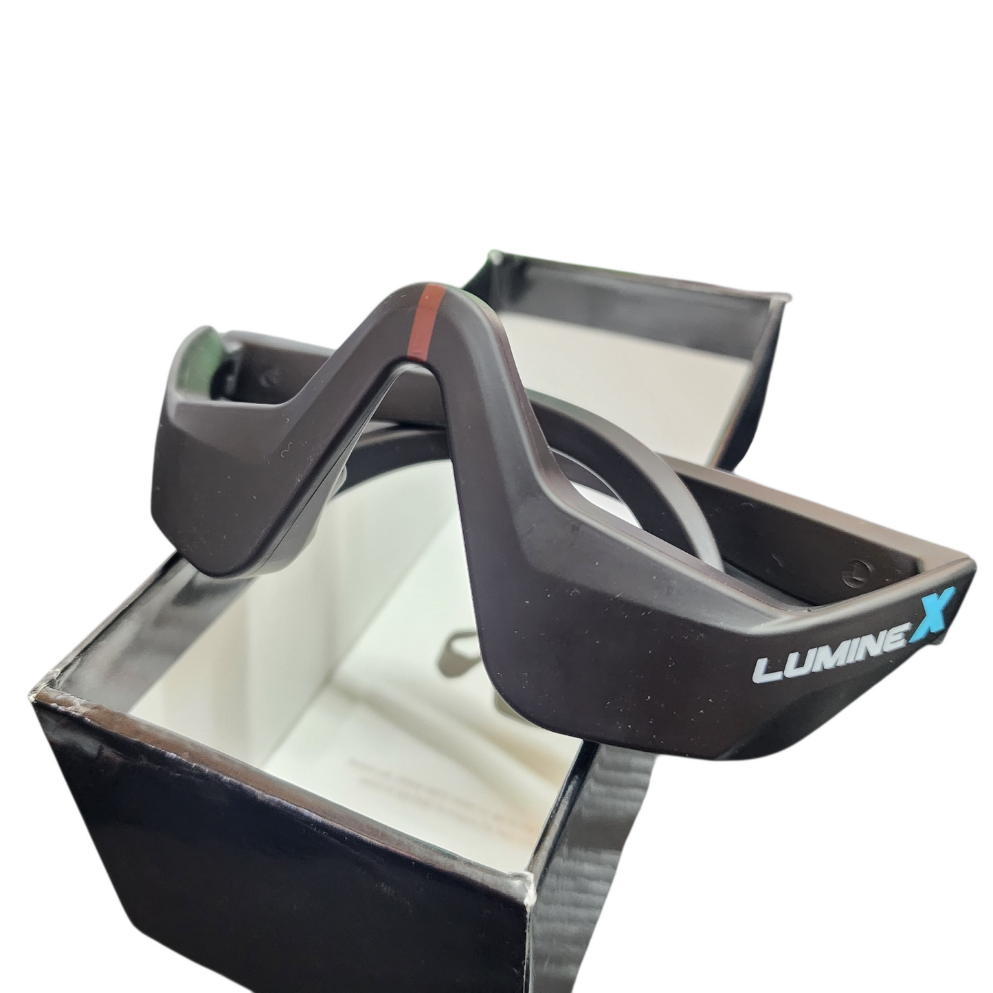 Luminex Under Eye Red Therapy Light Glasses - Black