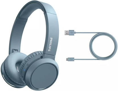 Philips TAH4205 Wireless On-Ear Headphones (Blue)