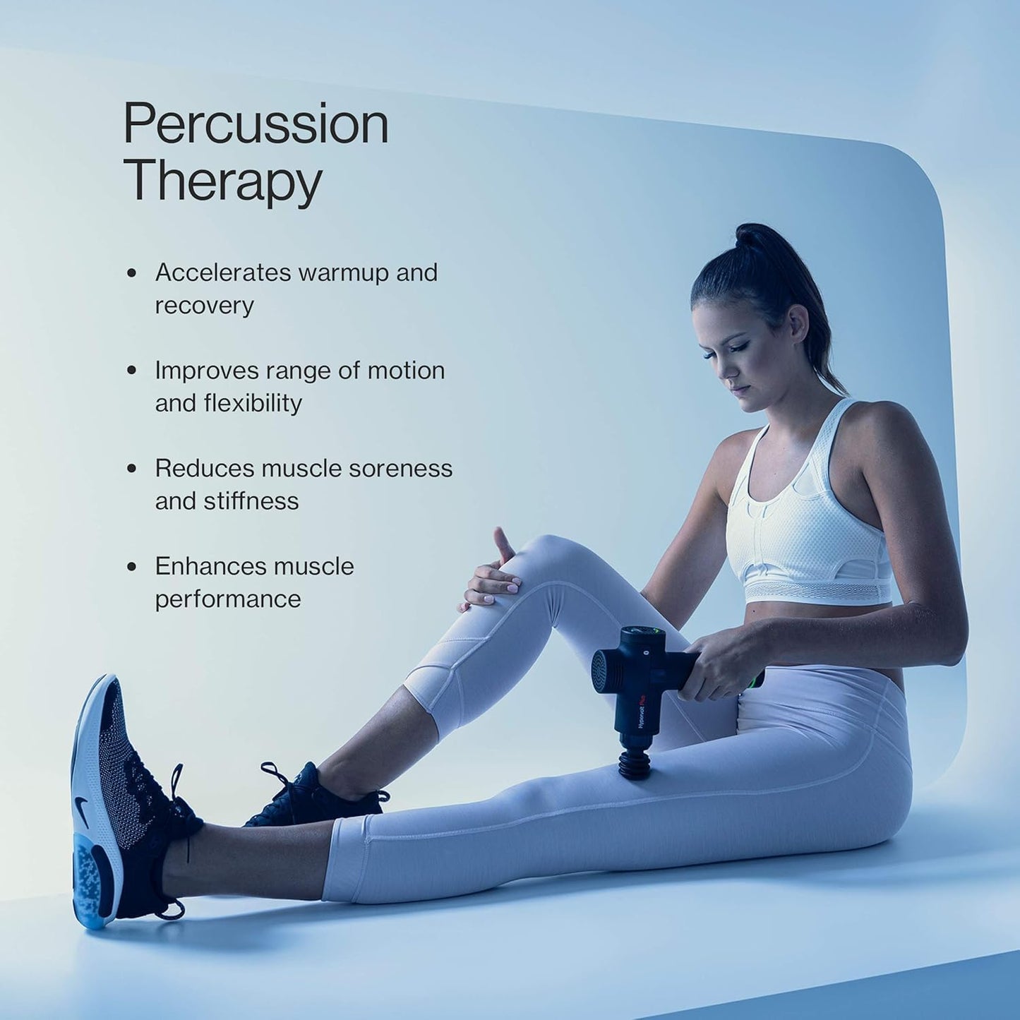 Hypervolt Plus, Featuring Quiet Glide Technology - Handheld Percussion Massage Gun