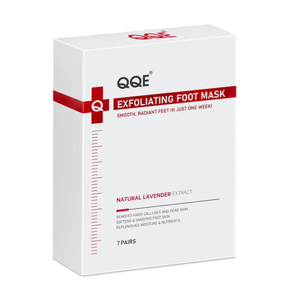 Foot Peeling Mask, Hydrating Exfoliating Foot Mask for Dry Cracked Feet, Callus Remover & Cracked Heel Repair & Foot Care (7 Pack)