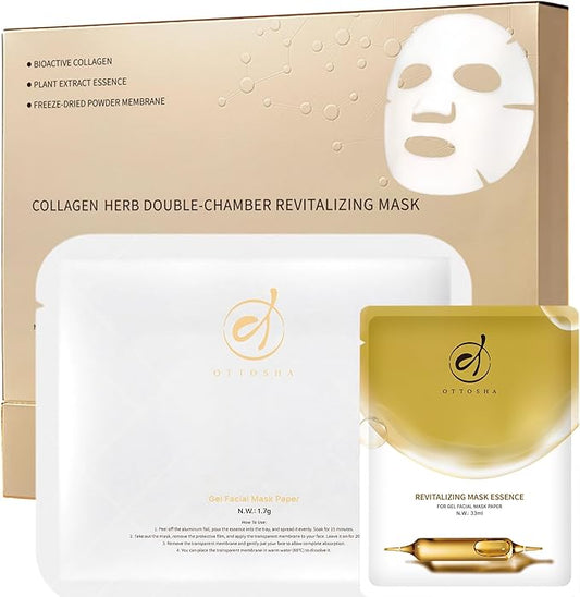 Bioactive Collagen Face Mask Revitalizing, Anti-Aging (5 pairs)