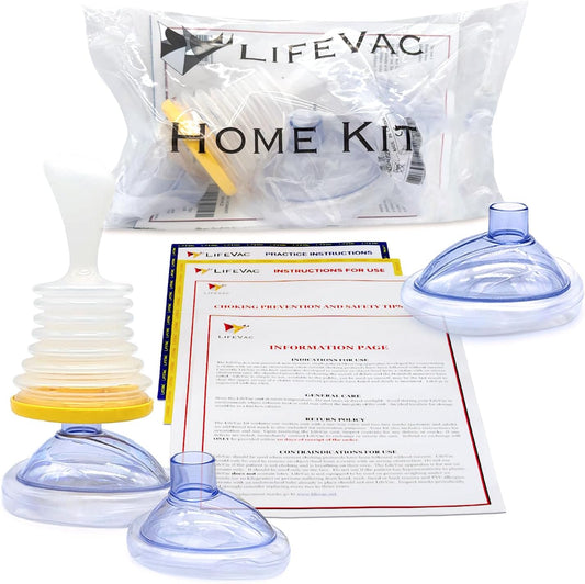 LifeVac Home Safety Kit: Portable Asphyxiation Airway Suction First-Aid Rescue Device - Lima Deals