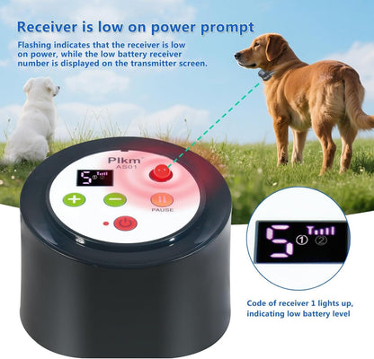 Plkm Dog Wireless Fence Intelligent Electric 2026 Newest Pet Containment System