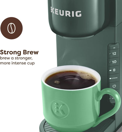 Keurig K-Express Single Serve K-Cup Pod Coffee Maker, 3 Brew Sizes, Strong Button Feature, 42oz Removable Reservoir, Evergreen *Box Damage