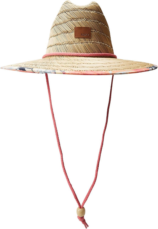 Roxy Women's Tomboy Woven Straw Hat S/M | Wide Brim | Adjustable
