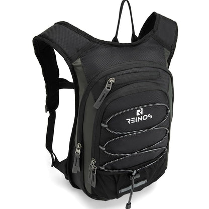RENIOS Hydration Pack With 3L Water Bladder Backpack, Men & Women, Hiking Daypack With Thermal Insulation Black/Grey