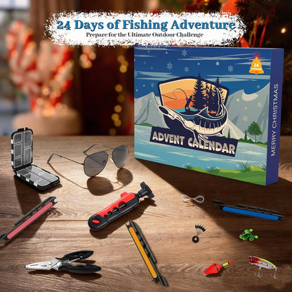 2025 Fishing Advent Calendar for Fishing Lovers, 24 Suprises