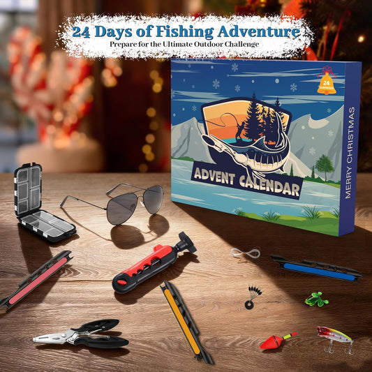 2025 Fishing Advent Calendar for Fishing Lovers, 24 Suprises