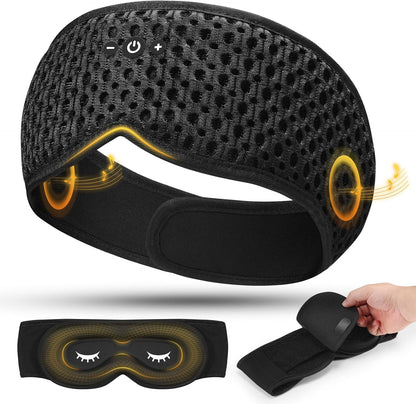 Bluetooth Sleep Mask HF016 Sleep Headphones with Detachable & Washable 3D Contoured Eye Mask