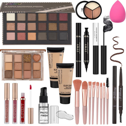 Kavcent Makeup Gift Kit for Teens Makeup Set for Women, Teenagers