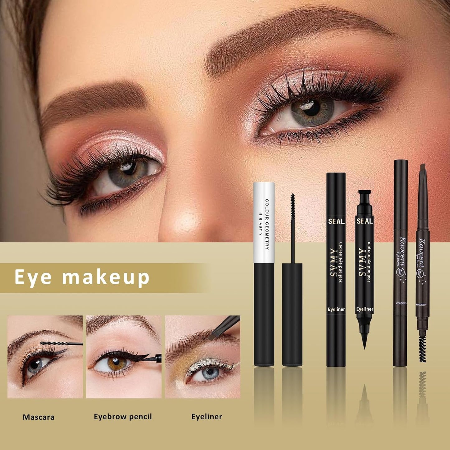 Kavcent Makeup Gift Kit for Teens Makeup Set for Women, Teenagers