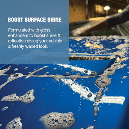 Zenex Splash & Shine - Premium Foaming Car Wash Soap & Wax