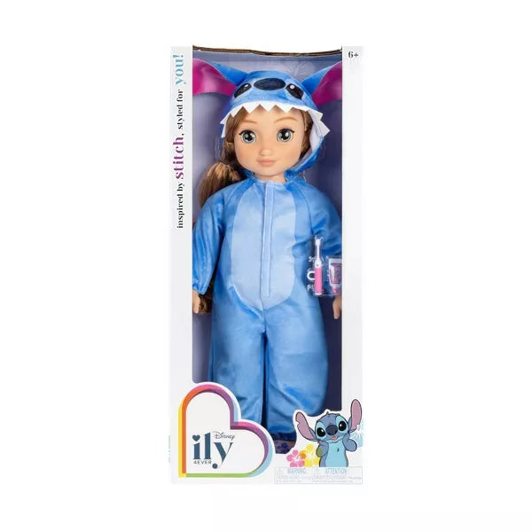 Disney ILY 4ever Stitch 18'' Doll Strawberry Blonde Hair