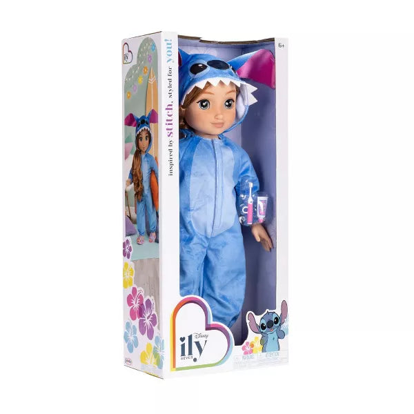 Disney ILY 4ever Stitch 18'' Doll Strawberry Blonde Hair