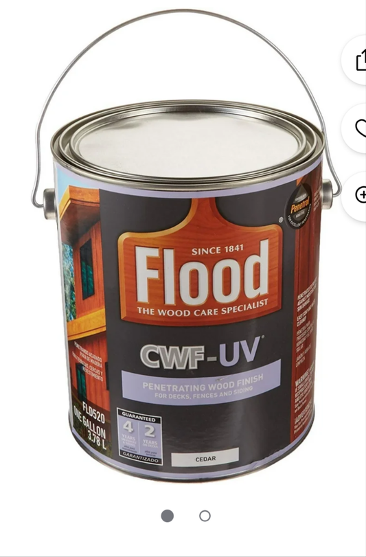 Flood CWF-UV Deck Stain, 3-Gallons
