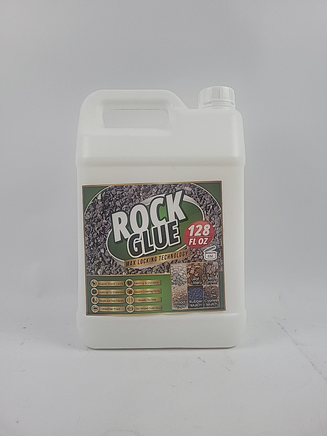 Rock Glue Max Locking Technology,  128 oz