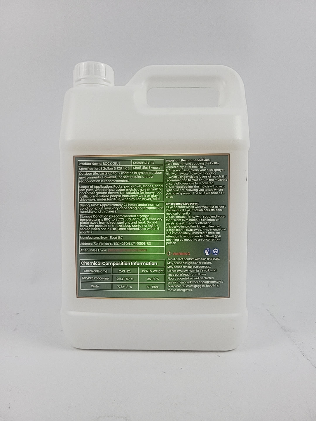 Rock Glue Max Locking Technology,  128 oz