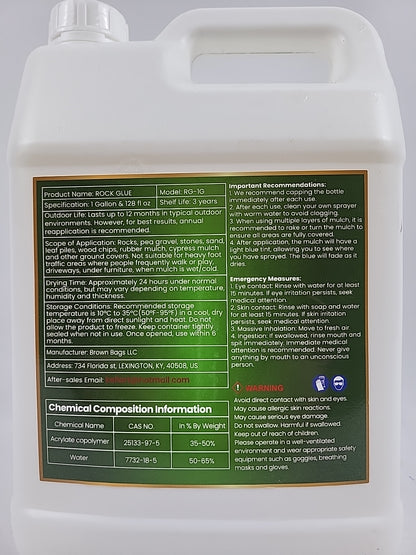 Rock Glue Max Locking Technology,  128 oz