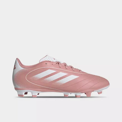 Adidas Goletto IX Firm/Multi-Ground Soccer Cleats, Men's 12.5, Women's 13.5, Wonder Mauve/Cloud White/Wonder Mauve