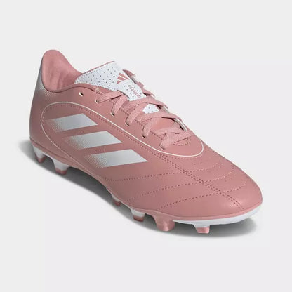 Adidas Goletto IX Firm/Multi-Ground Soccer Cleats, Men's 12.5, Women's 13.5, Wonder Mauve/Cloud White/Wonder Mauve