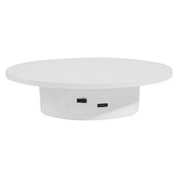 Motorized Rotating Display Stand, 360 Electric Rotary Turntable Base Lazy , Load-Bearing 11Lbs, for Photography