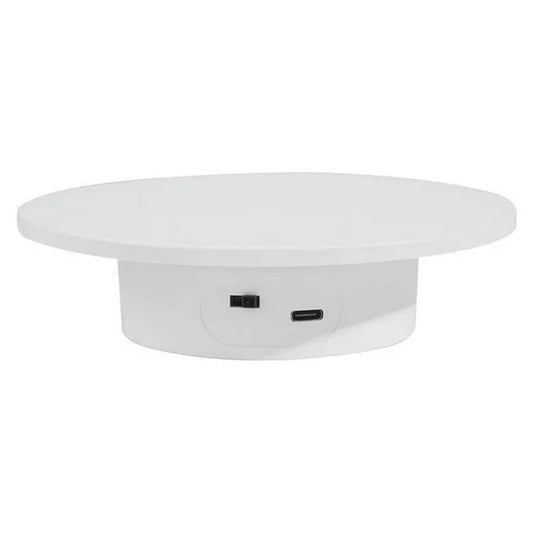 Motorized Rotating Display Stand, 360 Electric Rotary Turntable Base Lazy , Load-Bearing 11Lbs, for Photography
