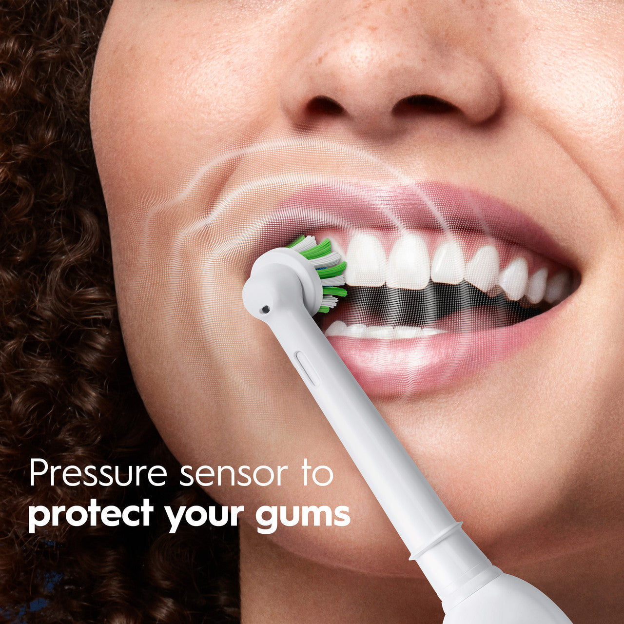 Pro 1000 Rechargeable Electric Toothbrush, White