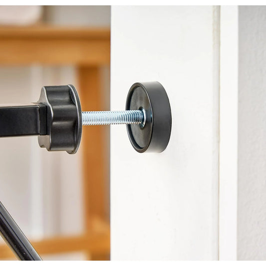 Regalo Easy Step 1160 38.5-in x 30.0-in Pressure/Hardware Mounted Metal Safety Gate, White or Black