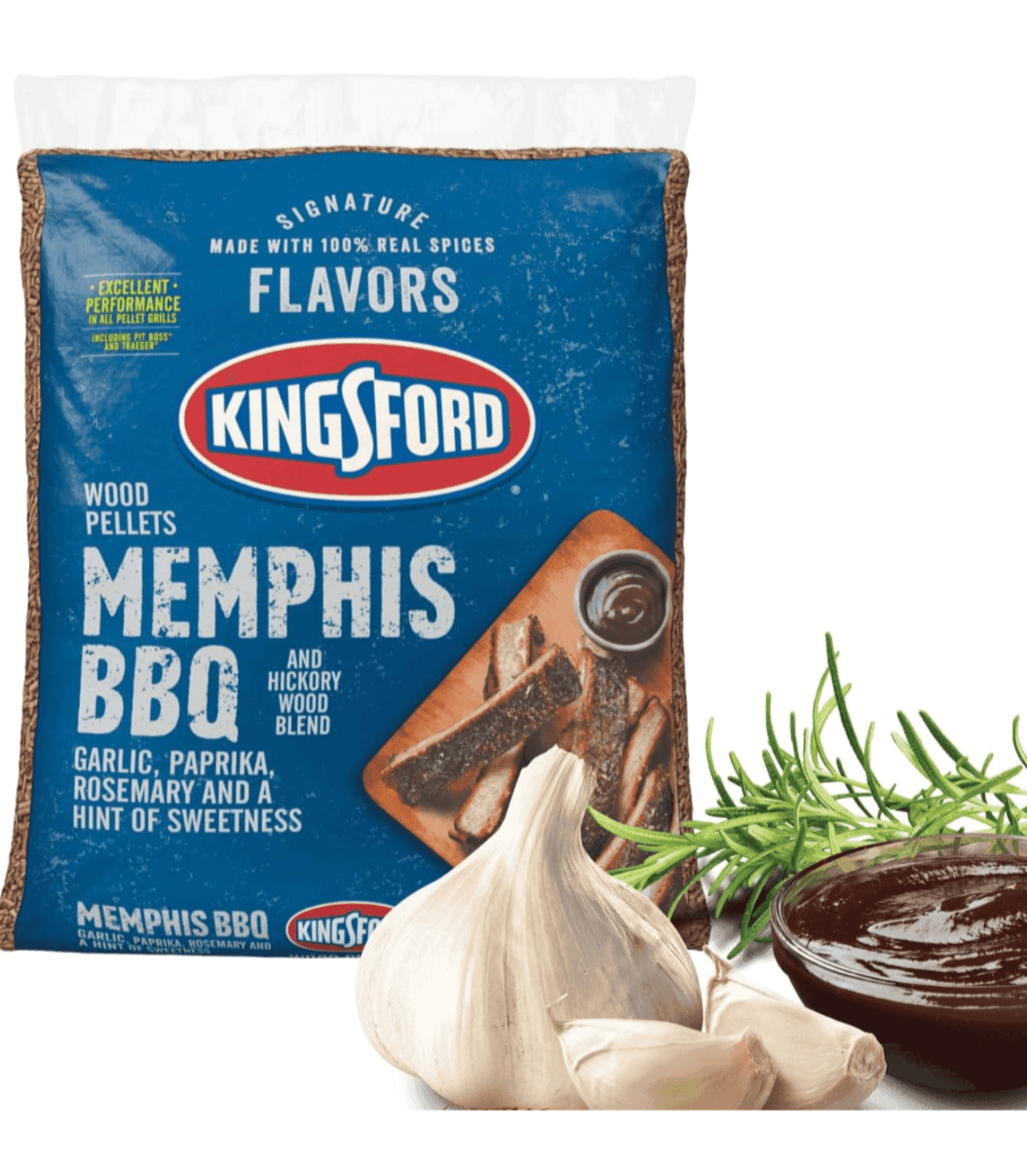 Kingford Signature Flavors Hardwood Pellets Memphis BBQ, 17lb Bag - Lima Deals