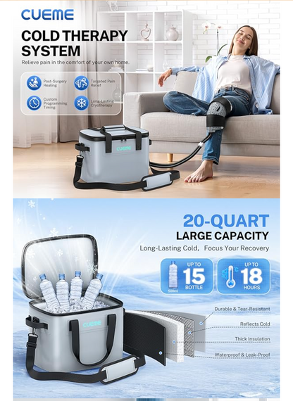 Creme Cold Therapy Machine w/ Programmable Timer