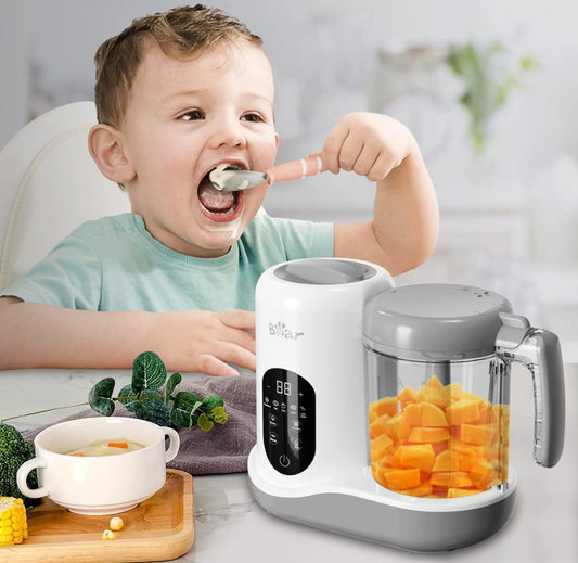 Automatic Baby Food Maker w/ Touch Screen Control, White