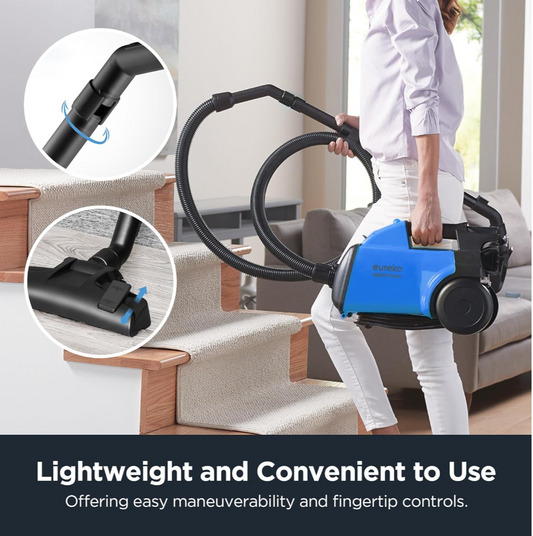 Eureka Bagged Canister Vacuum 3670H-Blue