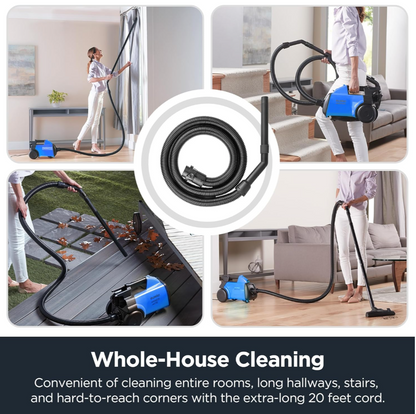 Eureka Bagged Canister Vacuum 3670H-Blue