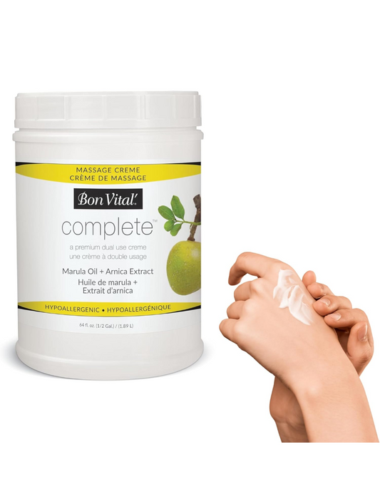 Bon Vital Unscented Massage Cream 5 Gallon