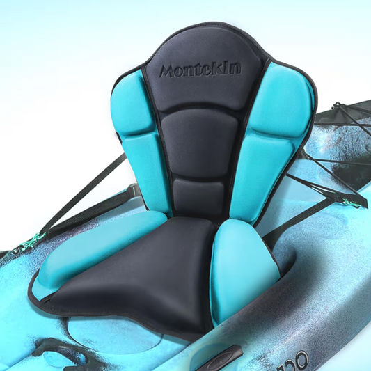 Thickened Kayak Seat with Back Support, Cushioned, Sit-on-Top