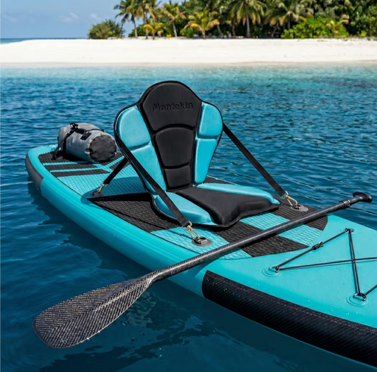 Thickened Kayak Seat with Back Support, Cushioned, Sit-on-Top